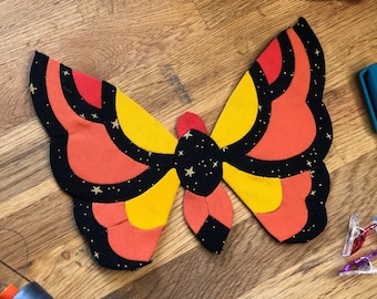 EPP Butterfly Tattoo - English Paper Piecing Pattern, Quilt Pattern