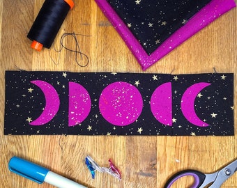 EPP Moon Phases - English Paper Piecing Pattern, Quilt Pattern