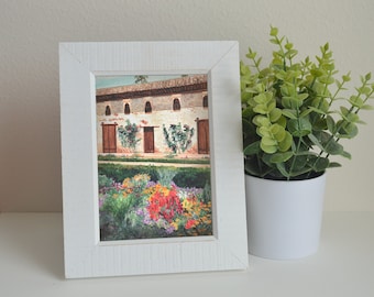 Granada, Spain Art Work- Alhambra Watercolor - Travel Keepsake - Spain Souvenir - Alhambra and Generalife Watercolor Painting