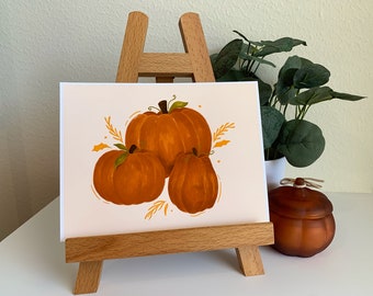 Fall Pumpkin Art Print