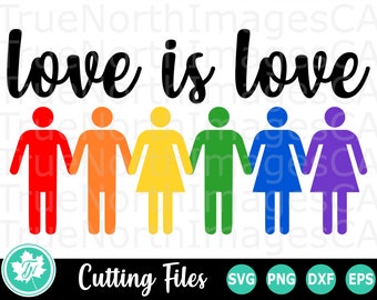 Love Is Love Svg Etsy