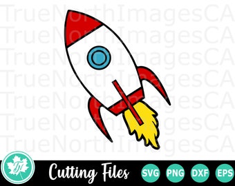 Rocket Ship Svg Etsy