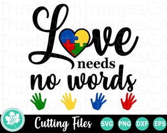 Autism Heart Svg Etsy