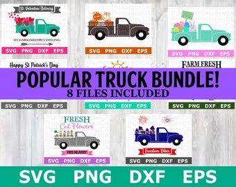 Download Flower truck svg | Etsy
