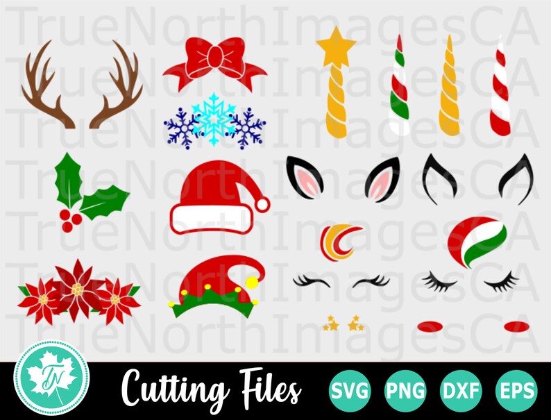 Download Christmas Unicorn Svg Christmas Svg Bundle Unicorn Svg Etsy 3D SVG Files Ideas | SVG, Paper Crafts, SVG File