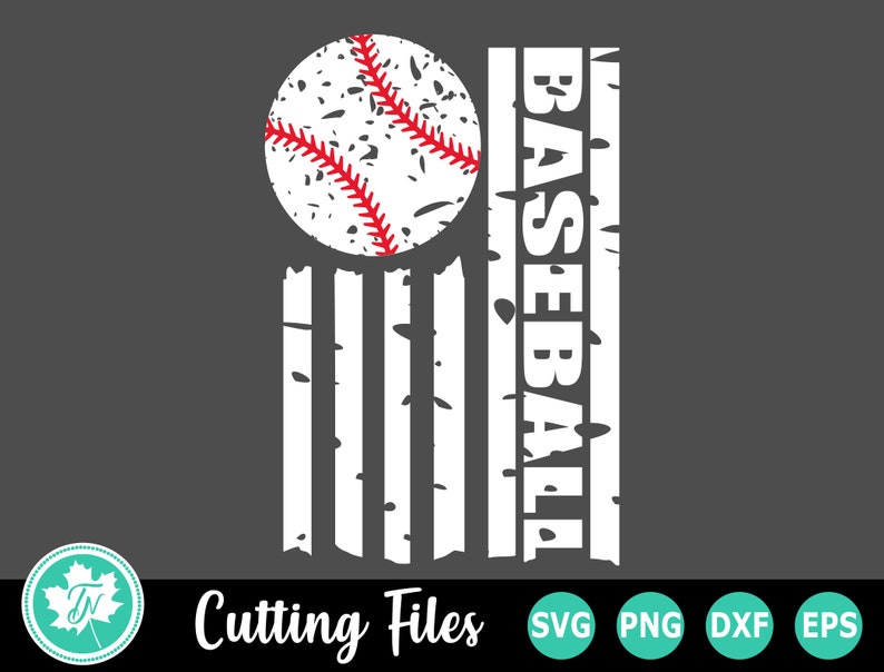 Download Baseball SVG / Baseball Flag SVG / American Flag SVG / | Etsy