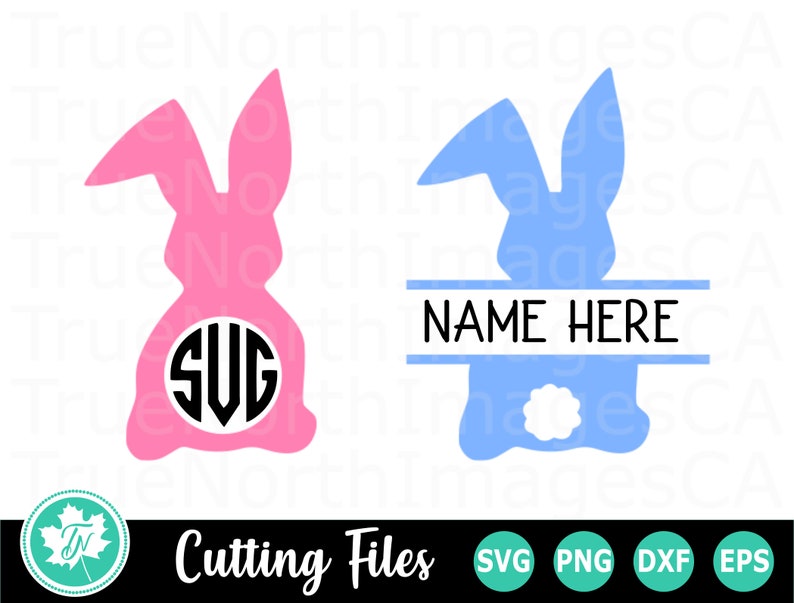 Download Easter Svg Bunny Svg Easter Bunny Svg Easter Monogram Etsy