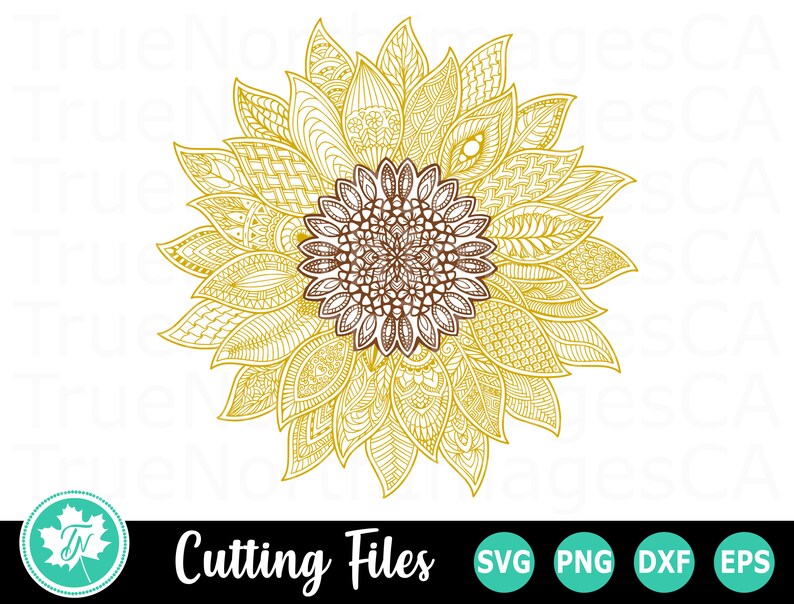 Free Free Sunflower Zentangle Svg 196 SVG PNG EPS DXF File