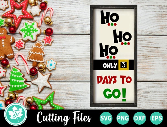 Download Free Christmas Svg Christmas Countdown Svg Days Until Christmas Etsy SVG DXF Cut File