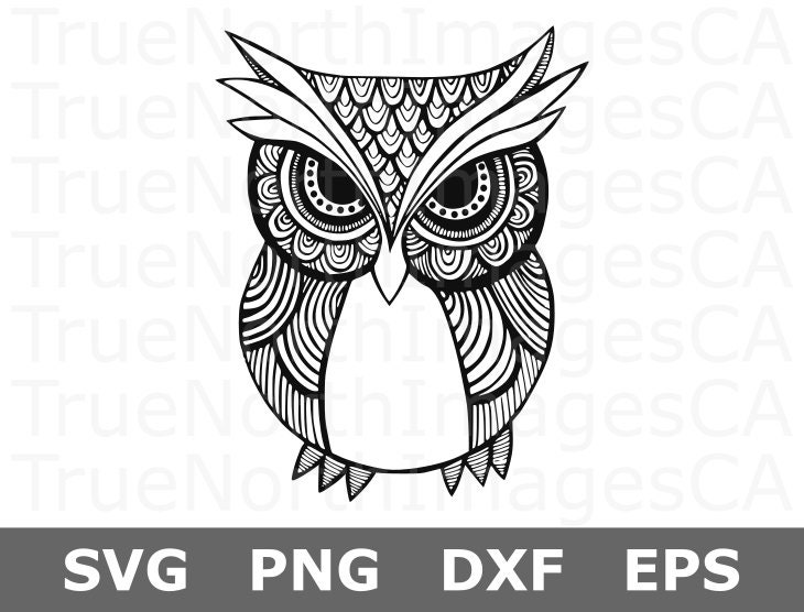 Download Owl SVG File / Owl Mandala SVG / Owl Clip art / Owl SVG ...