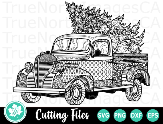 Download Free Christmas Truck Svg Christmas Svg Red Truck Svg Truck Etsy SVG DXF Cut File