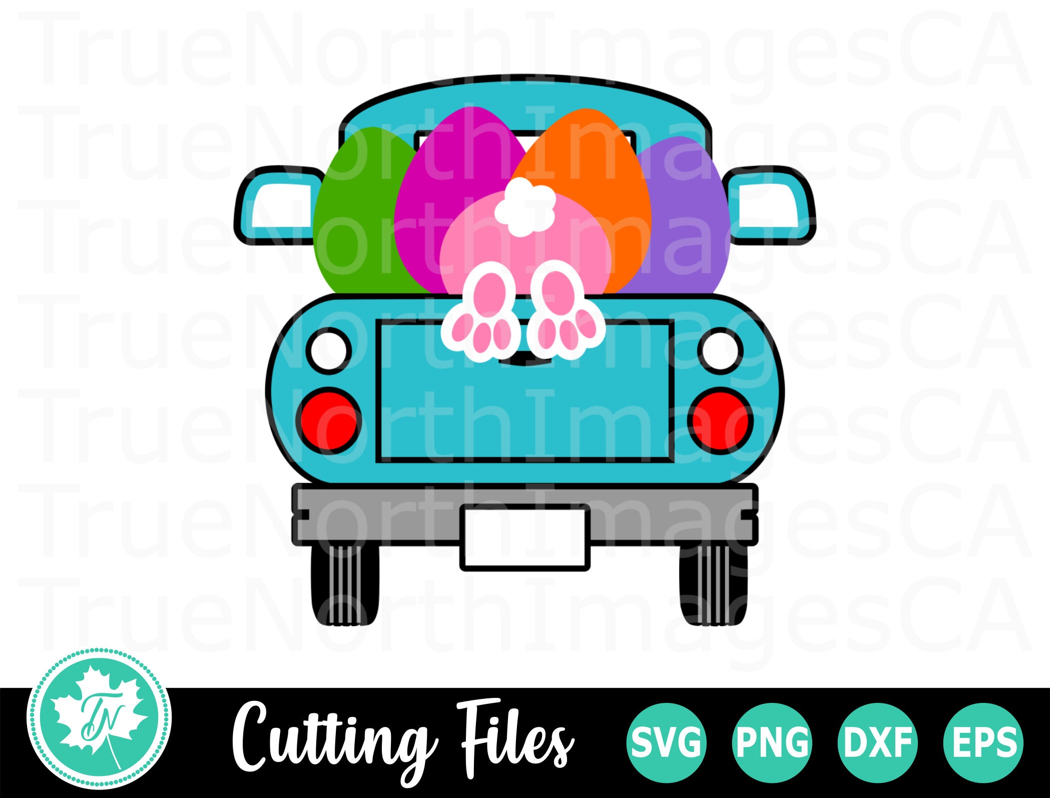 Free Free 259 Truck With Easter Eggs Svg SVG PNG EPS DXF File