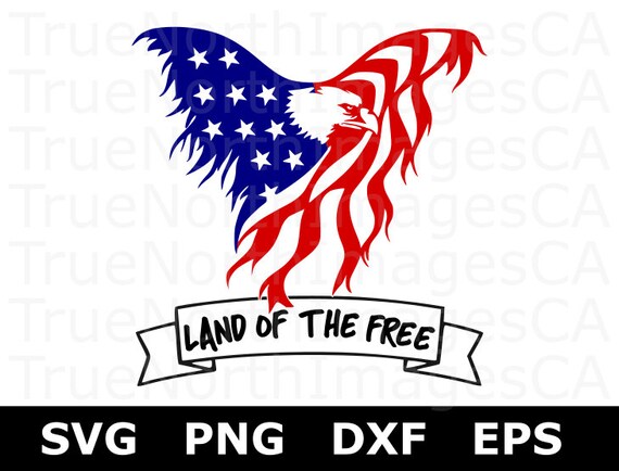 Download Bald Eagle SVG Files / Distressed Flag SVG / 4th of July ...