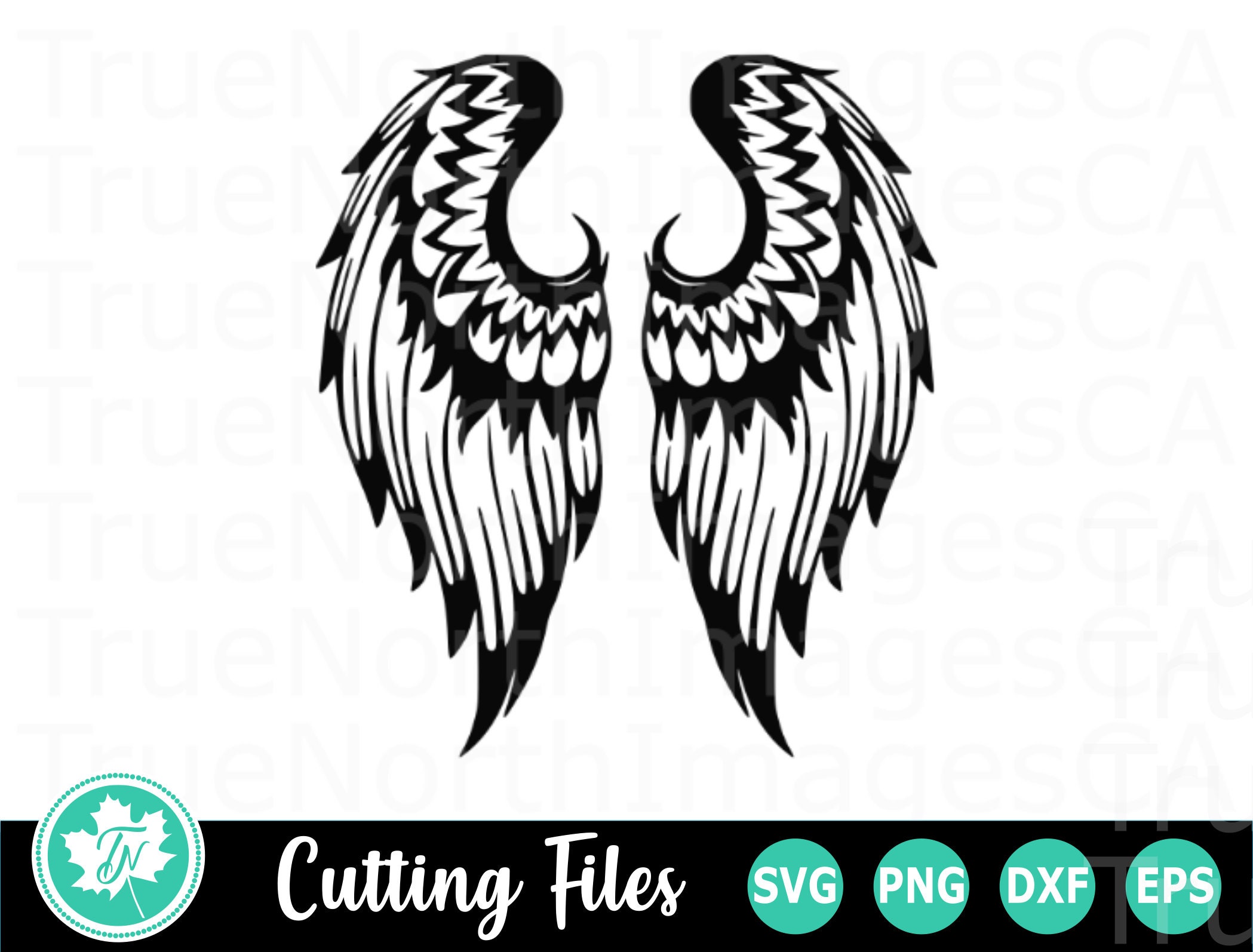Download Angel Wings SVG / Angel SVG / Feather Wings SVG / Memorial ...