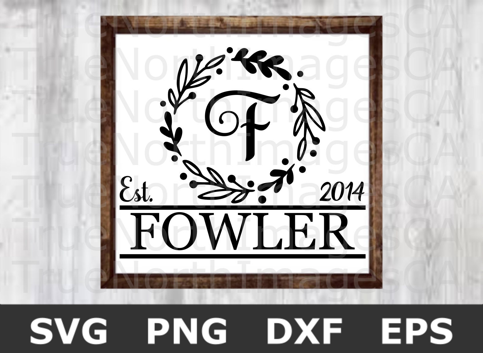 Download Monogram SVG / Family Name Sign SVG / Last Name Sign SVG ...