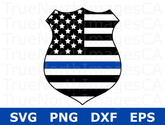 Download Thin Blue Line SVG / Police Badge SVG / Thin Blue Line ...