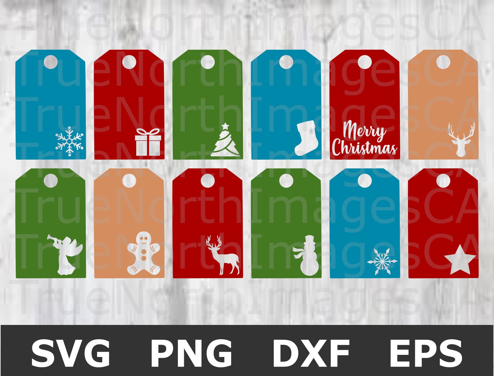 Download Christmas Gift Tags SVG / Christmas SVG / Holiday Gift ...