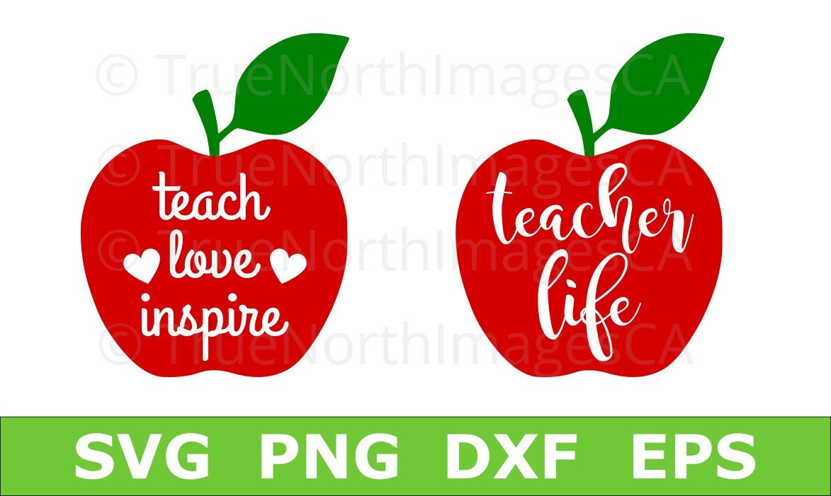 Download Teacher Life SVG / Teacher SVG / Apple SVG / Apple Vector / | Etsy