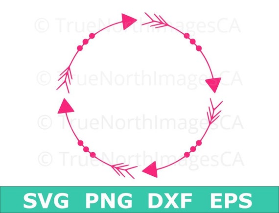 Download Circle Arrow SVG / SVG Circle Frame / Arrow SVG / Tribal ...