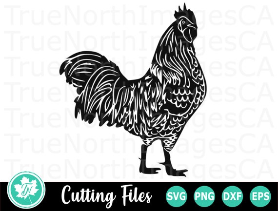 Download Rooster SVG / Rooster Clipart / Rooster Silhouette / Rooster | Etsy