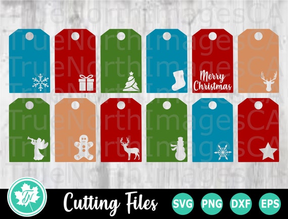 Download Christmas Gift Tags SVG / Christmas SVG / Holiday Gift ...