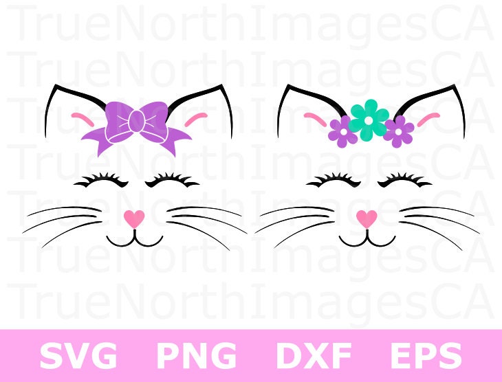 Download Cat SVG / Cat Head SVG / Cat Face SVG / Cat Clipart / Cat | Etsy