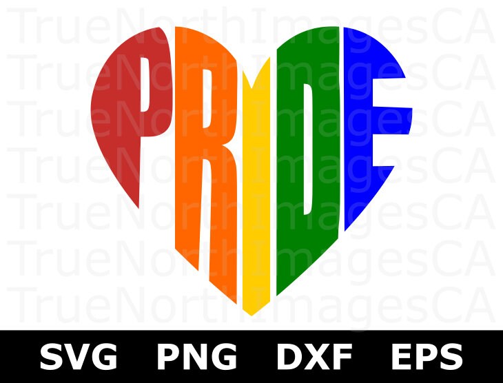 Download Pride SVG / LGBT Svg / Gay Pride Svg / Heart Svg Files ...