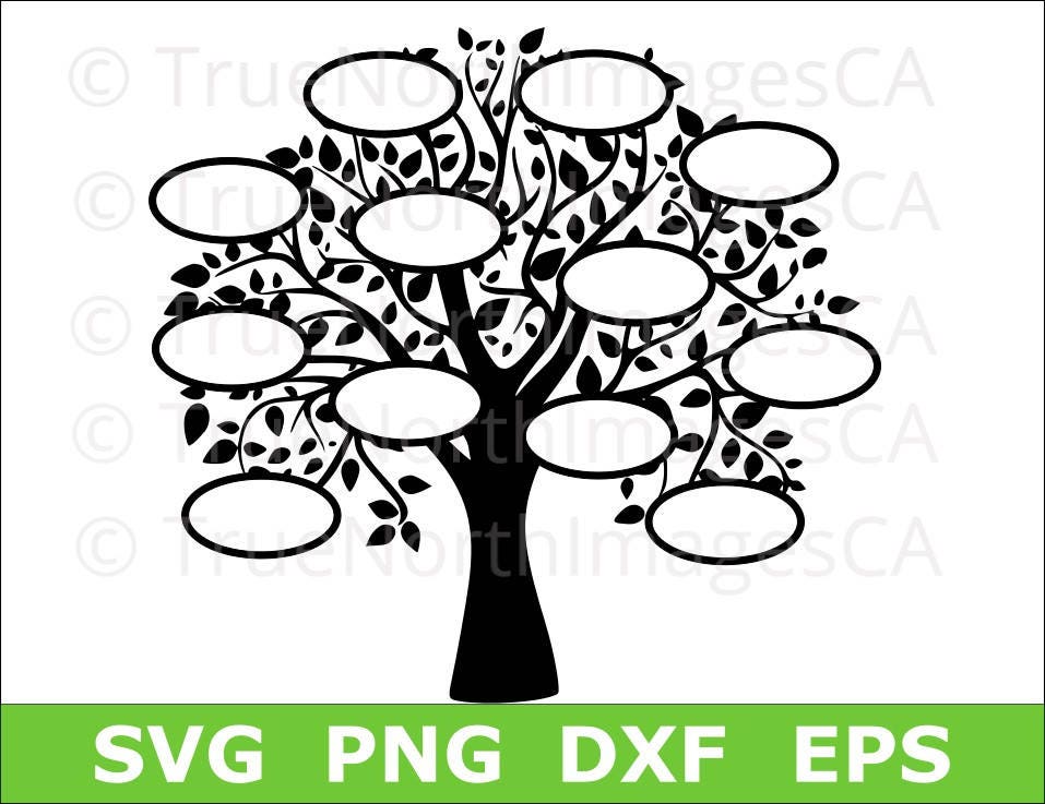 Family Tree SVG / Tree SVG / Family SVG / Family Tree ...