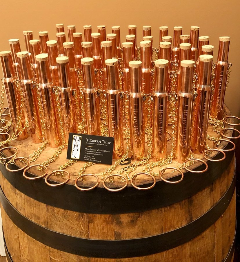 It Takes A Thief Copper Dipping Dog puppy Etsy