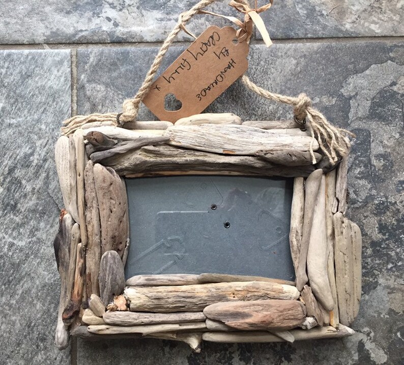 Handmade Driftwood Photo Frame 6 x 4 Etsy
