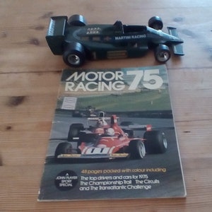 Vintage John Player Sport Special 1975/ Formula 1 annual magazine/  vintage Motor racing magazine/ collectable /rare/ fathers day gift.