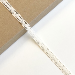 Natural Beige 3/8&quot; Width Cotton edge lace Trim (LT7)