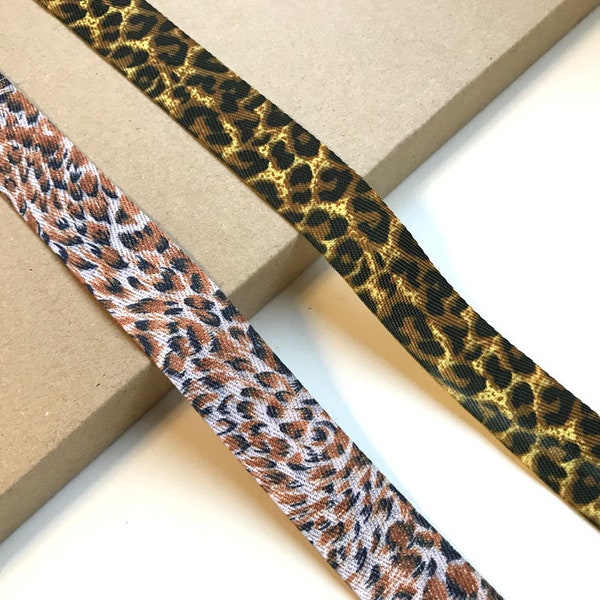 Leopard Ribbon - Etsy