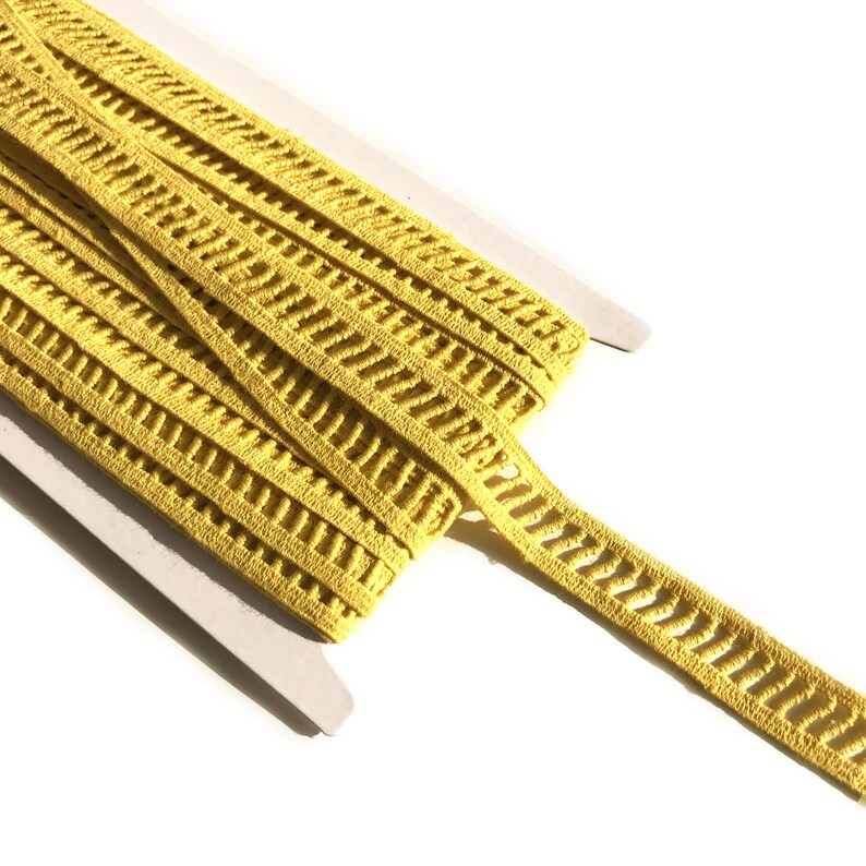 Selling per Yard 6 Colorways Cotton Lace Ladder Shape Trim Etsy