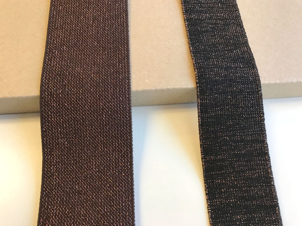 2 type of lurex elastic band trim(FT7)