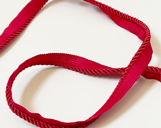 Burgundy RED Piping Cord Sewing Trim (FT-5) - Selling Per Yard