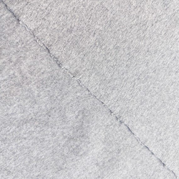 Grey Lightweight Cotton Jersey Fabric – 76" Width – Sold by Yard
