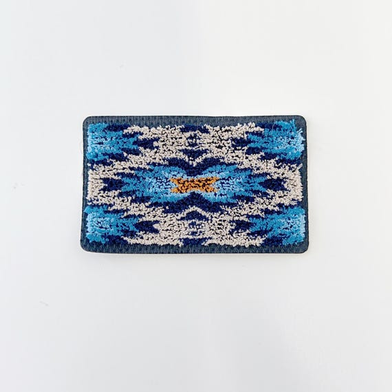 Traditional Tufted Embroidery Applique, Sew on Patch (PATCH 3)