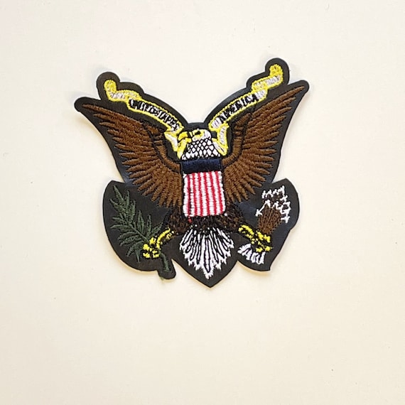 US Eagle Embroidered Applique, Sew on Patch(PATCH 1)