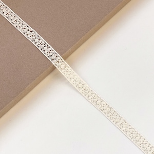 Natural 5/8&quot; Width Cotton edge lace Trim (LT21)