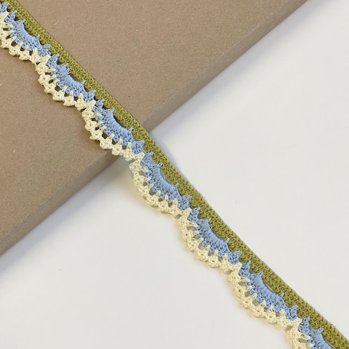 Crochet Braided Edge Trim 1 1/4ltf1 Etsy