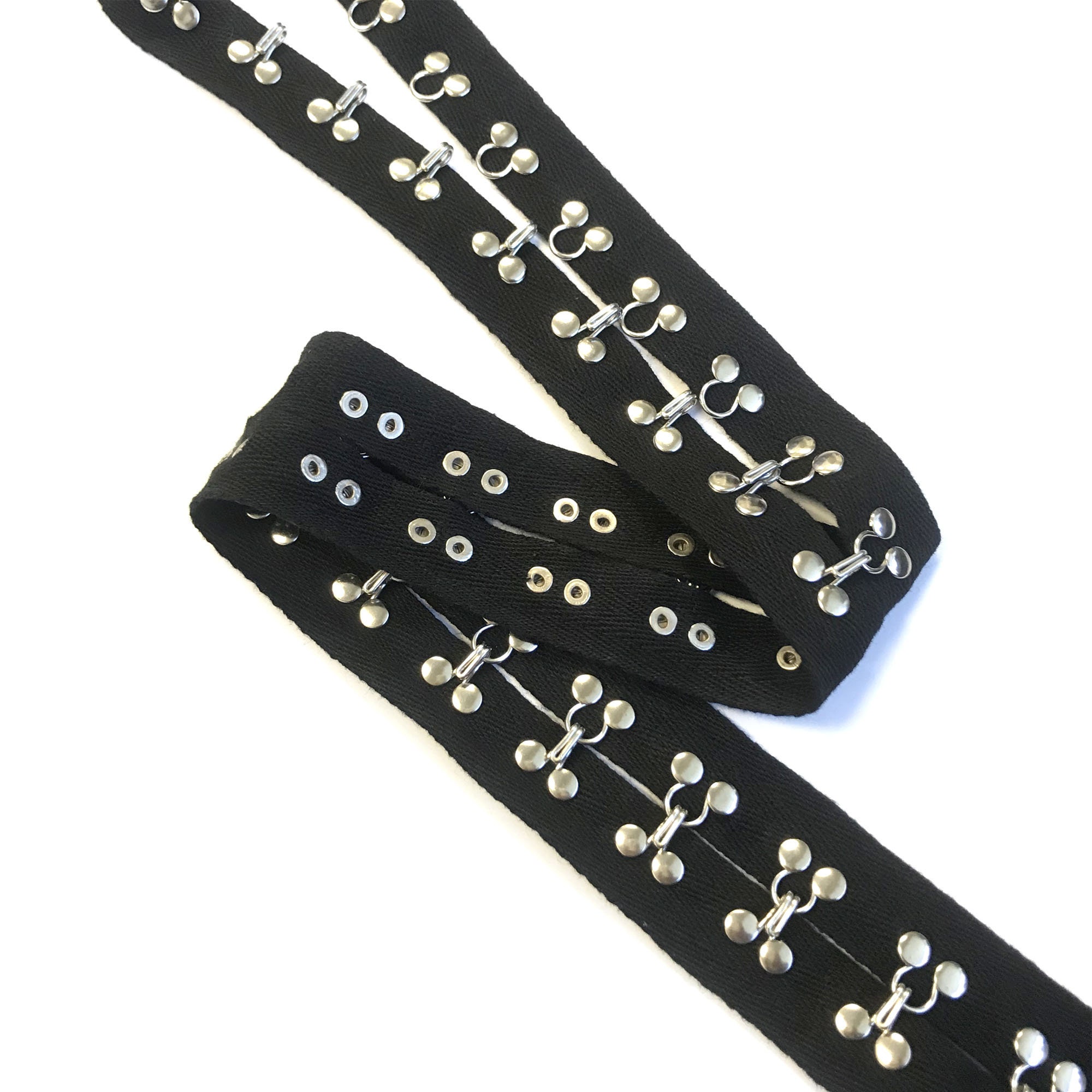 hook & eye tape alt. blk, Hook And Eye Sewing 