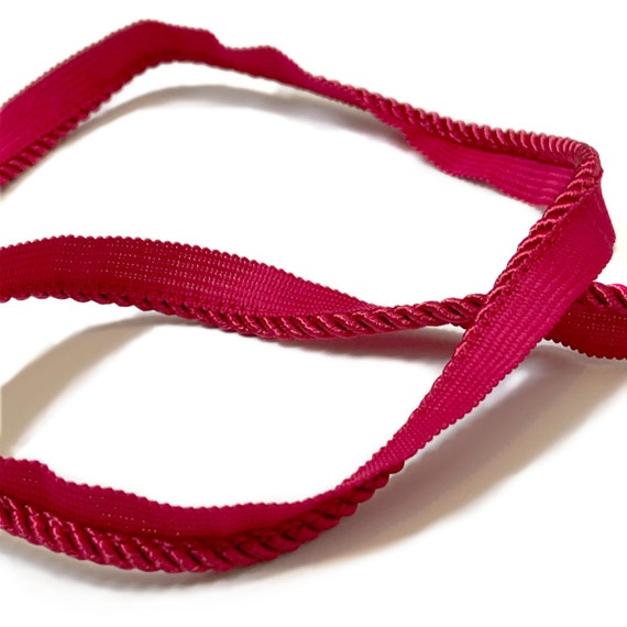 Sewing Piping Trim, Burgundy RED, 3/16"(FT-5) - Selling Per Yard
