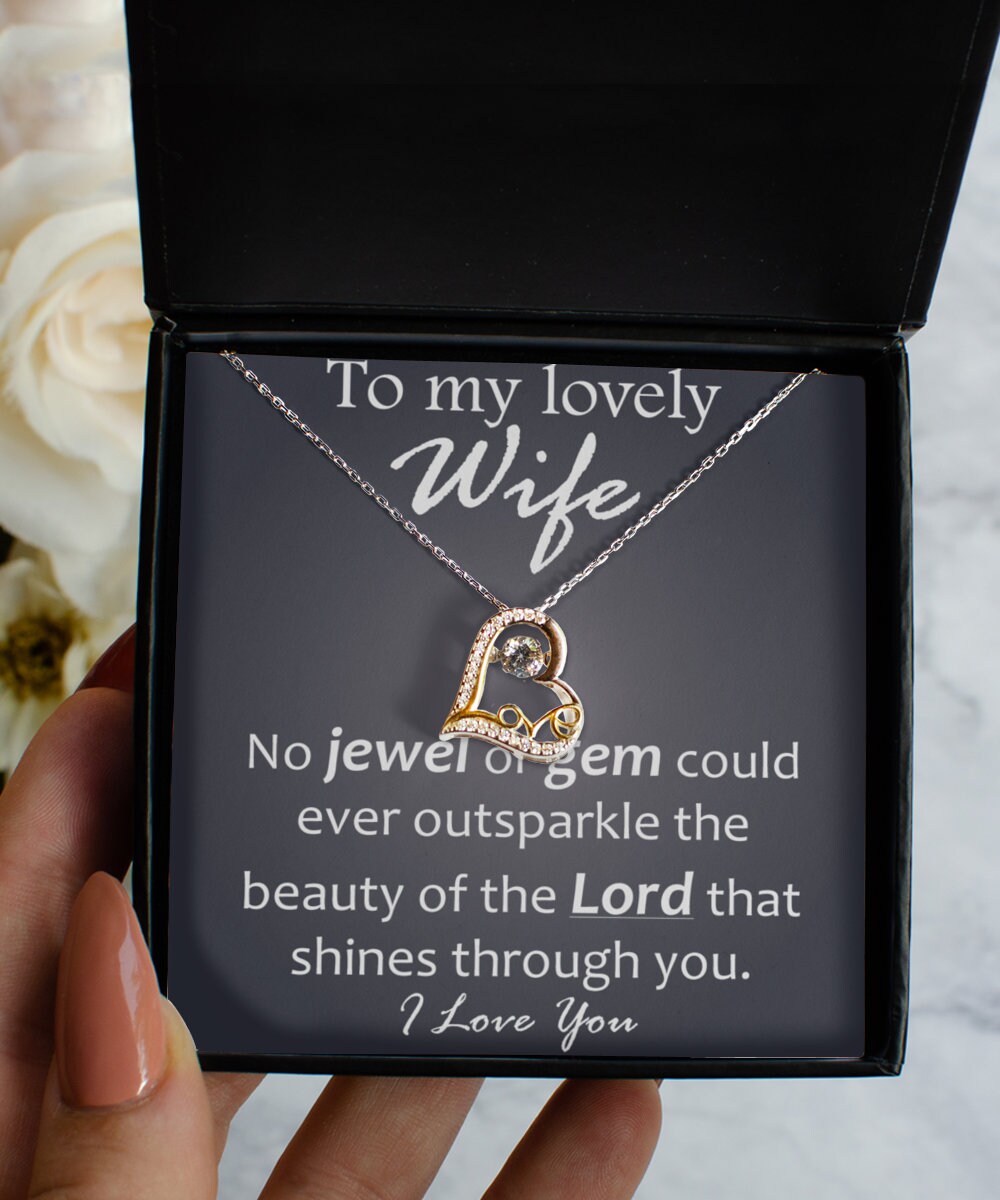 Wife Necklace Gift for Wife Wife Jewelry Husband Wife. Etsy UK