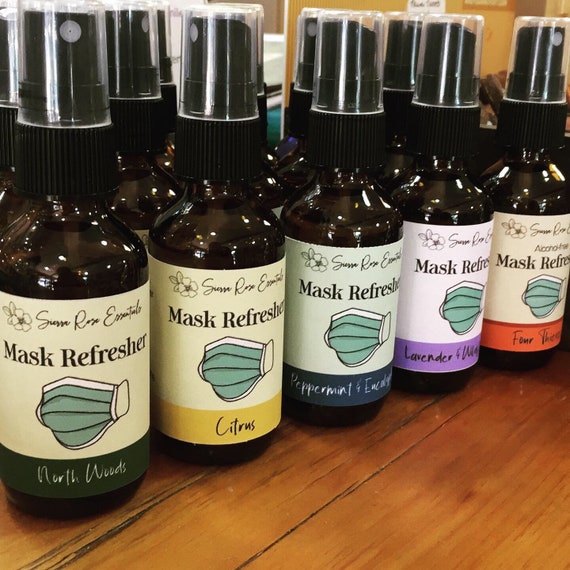 Face Mask Spray Mask Spray Essential Oil Spray Face Mask Etsy
