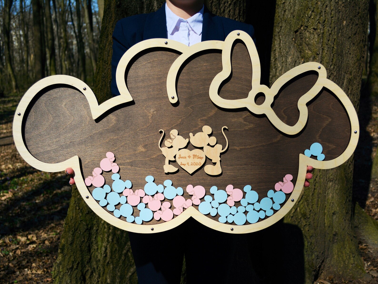 Hochzeit Gästebuch Disney Hochzeit Mickey & Minnie Etsy