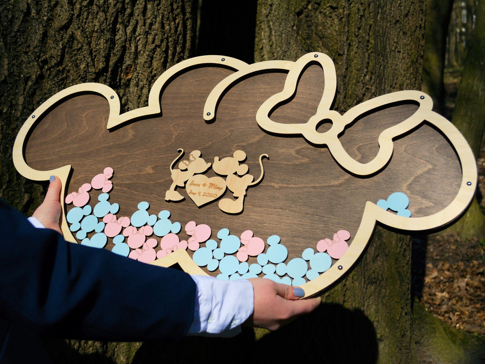 Hochzeit Gästebuch Disney Hochzeit Mickey & Minnie Etsy