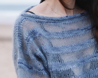 Knitting pattern - Lilith Sweater disponibile in italiano e in inglese