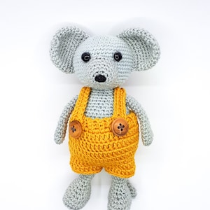 Matilda and Valentin the mice, mouse, amigurumi, instructions, crochet instructions, gift, amigurumi toddler and child, crochet, German,