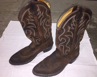Used work boots | Etsy